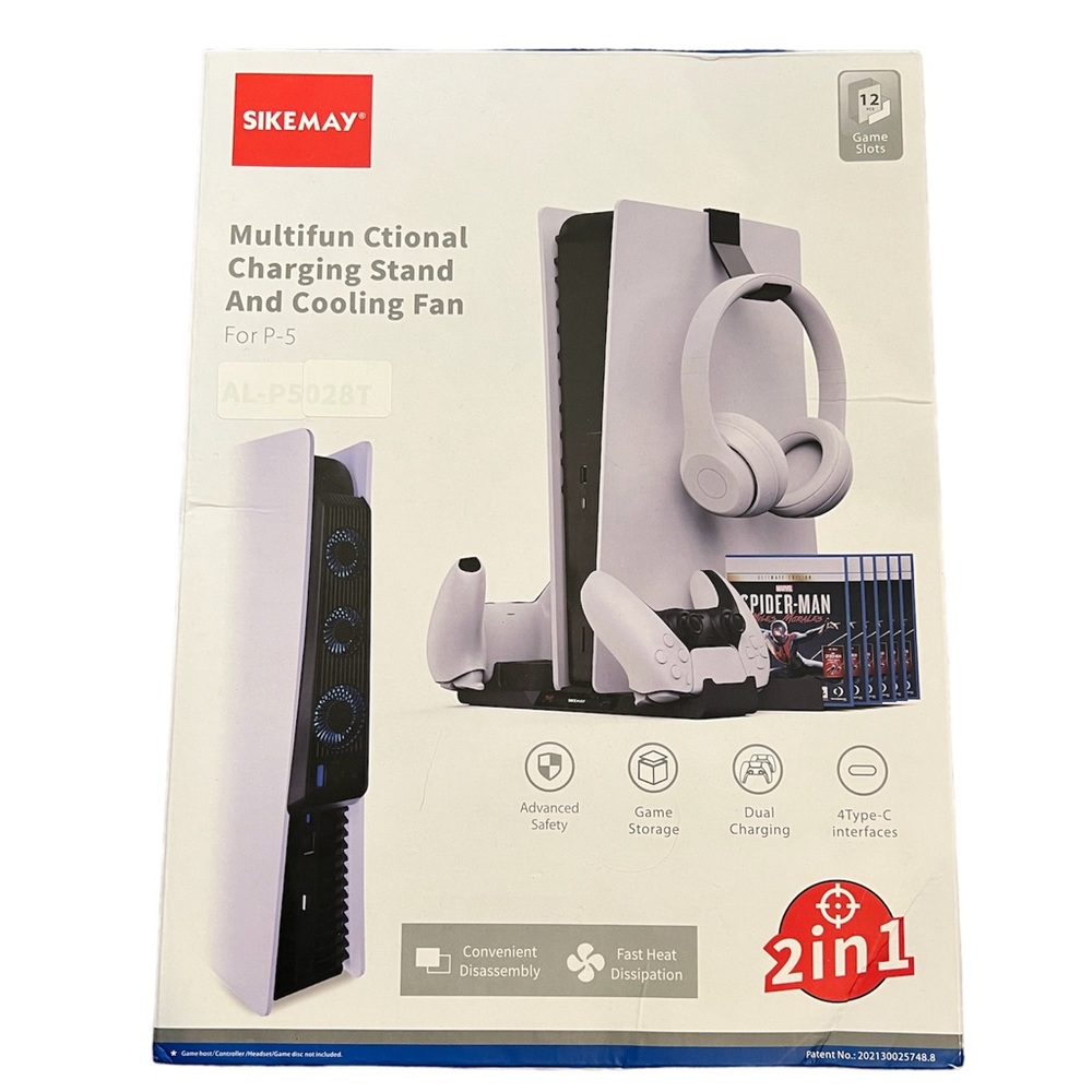 Sikemay Multifunctional Charging Stand and Cooling Fan for P5